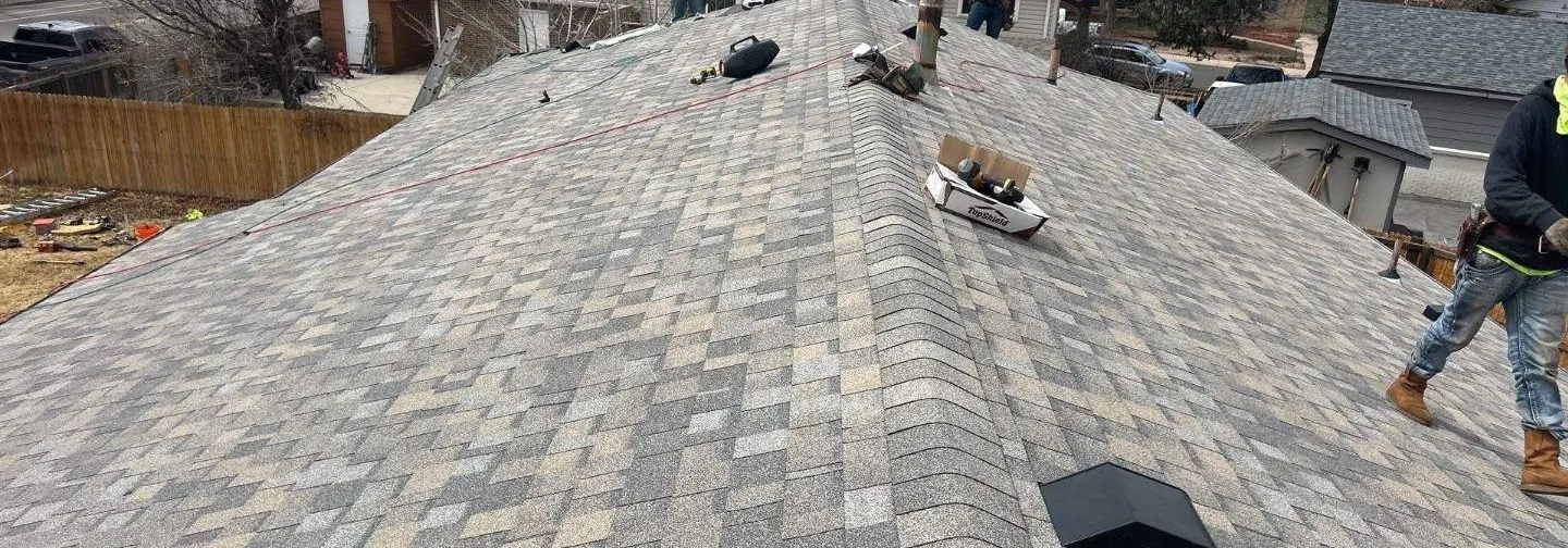 After, Aurora, CO: the finished roof