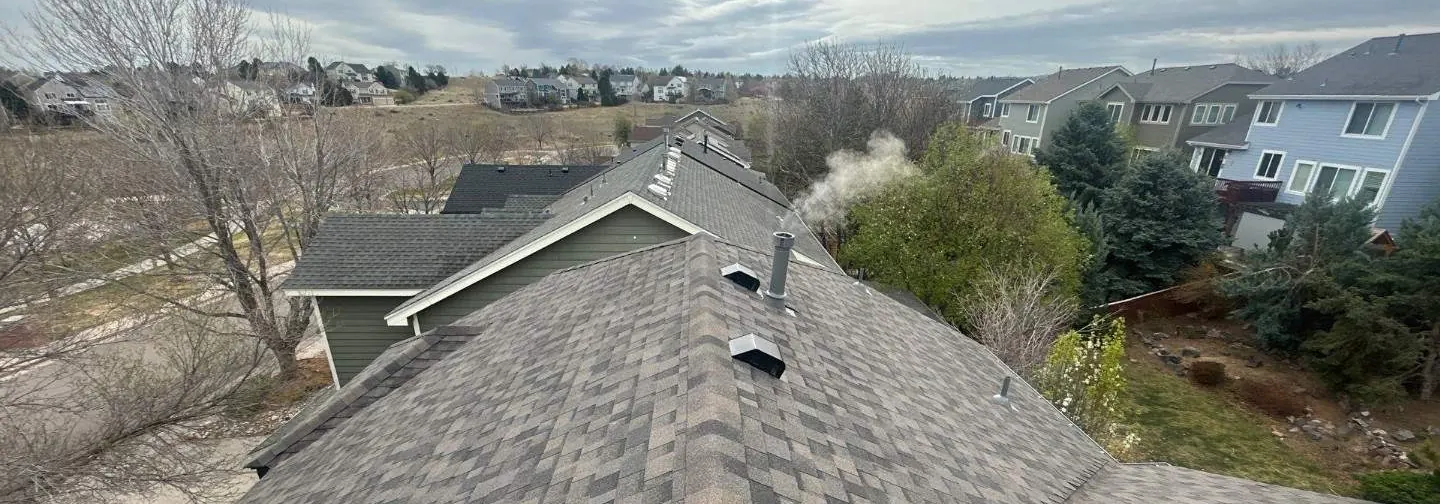 After, Highlands Ranch: new architectural shingles