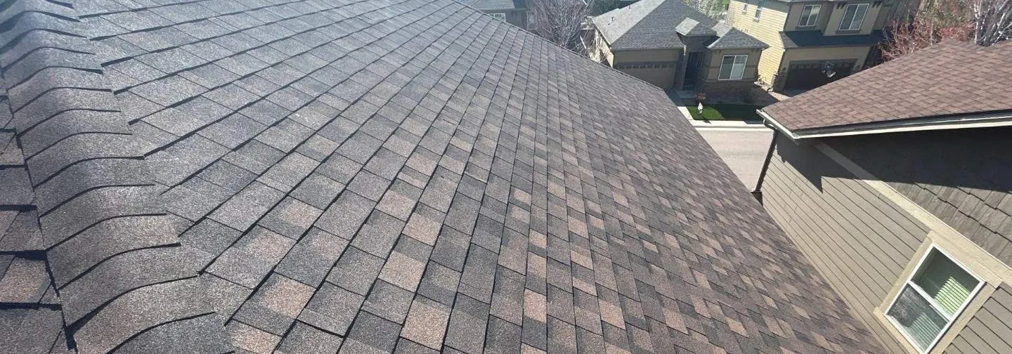 After, Littleton, CO: new architectural shingles